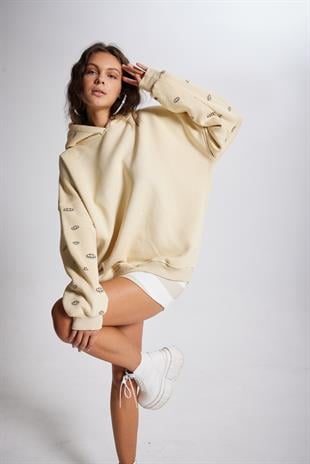 Eye Sweatshirt Bej