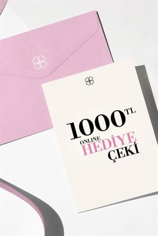 Online Hediye Çeki - 500 TL Pembe