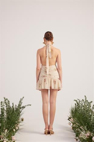 Yolanda Dress Beige