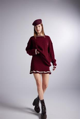 Harold Triko Etek Bordo