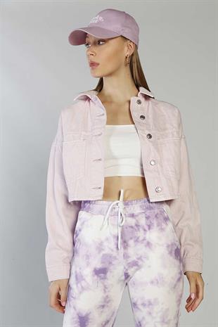 Cielo Jean Ceket Pembe (Toz)
