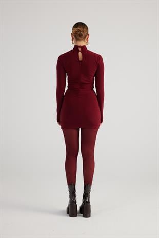 Tami Dress Claret Red