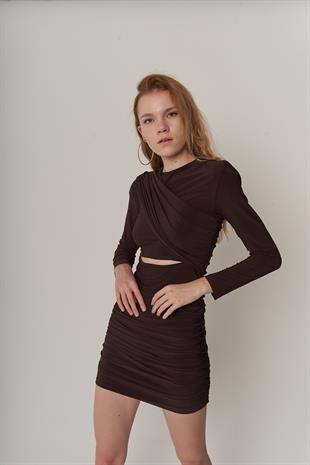 Joly Elbise Kahve