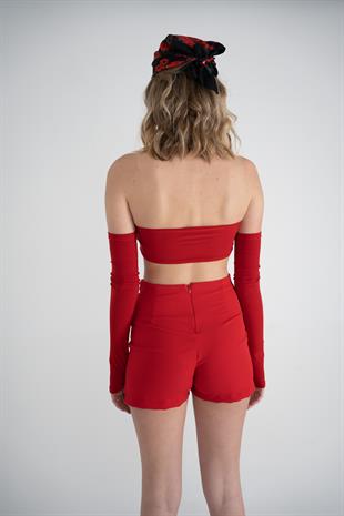 Wren Shorts Skirt Red