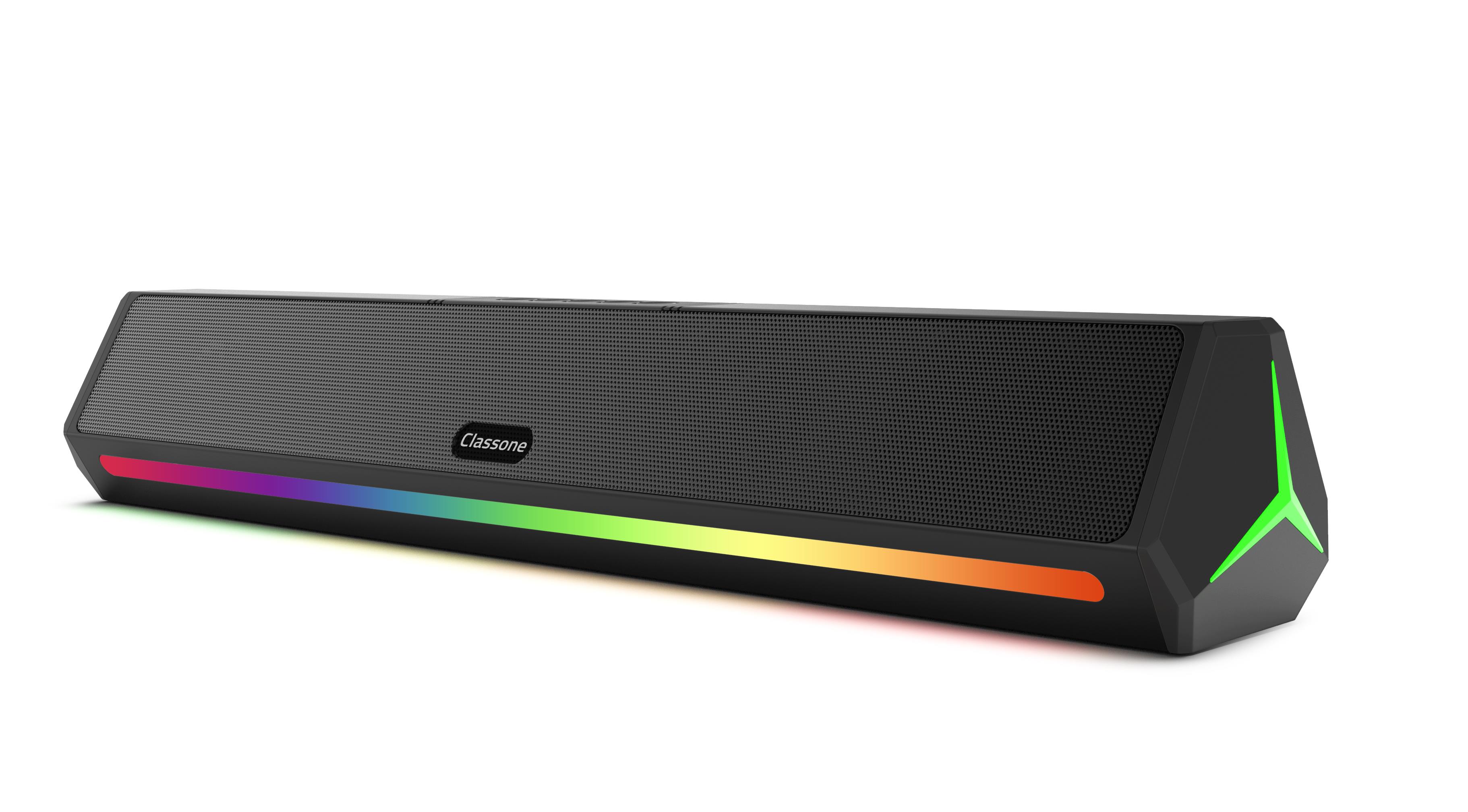Classone DJ-16 RGB Işıklı, Bluetooth, Kablosuz Soundbar,Hoparlör