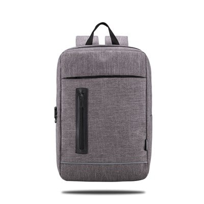 Classone Triesta Serisi, RC58-154 Recycle kumaş , 15.6 inch Uyumlu Macbook, Laptop , Notebook Sırt Çantası- Keten Gri