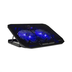 Classone M40 Gaming Laptop Soğutucu Notebook Standı, Mavi LED ,14-15.6-17 Inch Uyumlu, 2 Fan, 2 USB