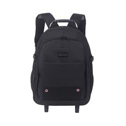 Classone VIP Travel Serisi TROL-VIP100 Tekerlekli Trolley 17,3,15,6,14 Uyumlu Sırt Laptop Çantası – Siyah