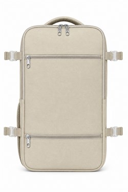 Classone XYZ Serisi TR-100B Kabin Boy ,Uçak İçi , Ergonomik, Laptop ve Tablet Bölmeli, Seyahat, Valiz, 15 -18 inch Uyumlu Notebook, Laptop Sırt Çantası – Bej