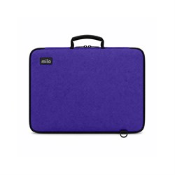 Mila 3in1 Serisi MLK143 13,14 inch Uyumlu Tablet, Laptop El ve Omuz Çantası – Mor