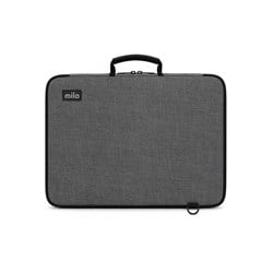 Mila 3in1 Serisi MLK144 13,14 inch Uyumlu Tablet, Laptop El ve Omuz Çantası – Keten Gri