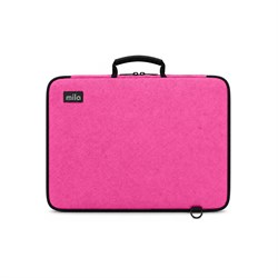 Mila 3in1 Serisi MLK146 13,14 inch Uyumlu Tablet, Laptop El ve Omuz Çantası – Pembe