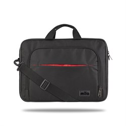 Mila T300 Business serisi 15.6 inch uyumlu WTXpro Su Geçirmez Kumaş Macbook , Laptop , Notebook Taşıma Çantası -Siyah