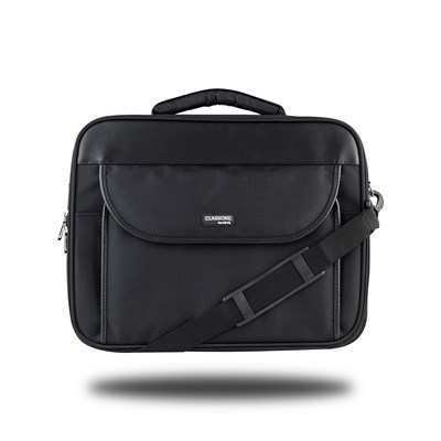 Classone G16001L Guard Serisi  Kasnaklı Notebook Çantası - Siyah /Gri 