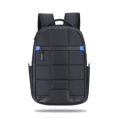 Classone La Spezia Serisi 15.6 inch WTXpro Su Geçirmeaz kumaş, Su Geçirmez Fermuar, Laptop Sırt Çantası –Siyah