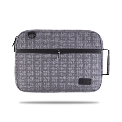 Classone Monza VIP Serisi,13-14 inch Uyumlu WSM146 WTXpro Su Geçirmez Kumaş, Su Geçirmez Fermuar Macbook,Macbook Air Laptop , Notebook Çantası- Spesical Gri