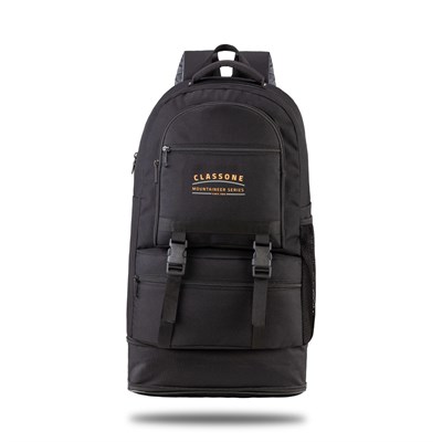 Classone Mountaineer Serisi Sırt Çantası - Siyah