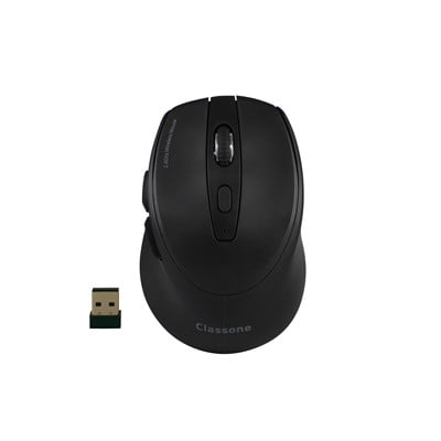 Classone T300 Silent Serisi Kablosuz Mouse 1600 DPI-Siyah 