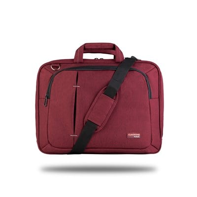 Classone UL165 Ultrabook Serisi Notebook Çantası 13.3 - 15,6 inch uyumlu- Bordo