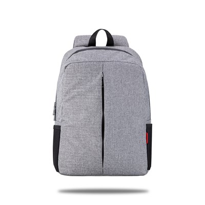 Classone WTX-164 Roma Pro Serisi WTXpro Su Geçirmez Kumaş, Su Geçirmez Fermuar 15.6 inch uyumlu Macbook, Laptop, Notebook Sırt Çantası –Gri