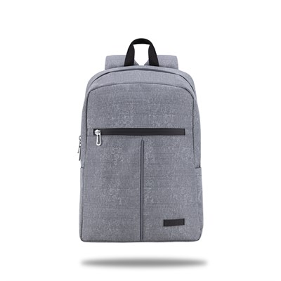 Classone WTX508G Pro 15.6 inch uyumlu WTXpro Su Geçirmez Kumaş, Su Geçirmez Fermuar, Macbook , Laptop , Notebook Sırt Çantası –Gri