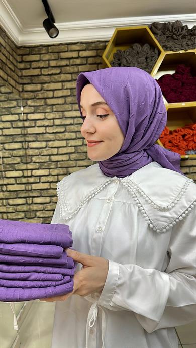 Bambu Eşarp Canlı Mor