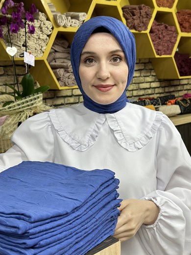 Bambu Eşarp İndigo (20 Numara)