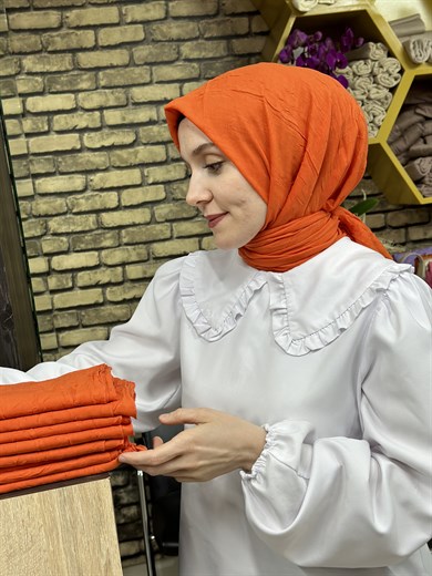 Bambu Eşarp Turuncu (32 Numara)