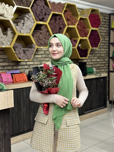 Bambu Şal Çağla(41 Numara)