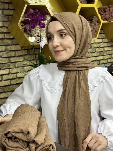 Bambu Şal Kahverengi (37 Numara)