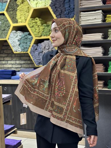 Bohem Pamuk Vual Şal 8