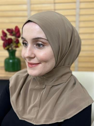 Çıtçıtlı Şal  Kahverengi