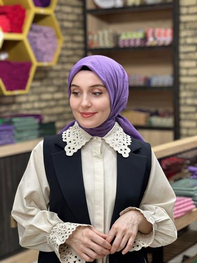 Jakarlı Bambu Eşarp 13