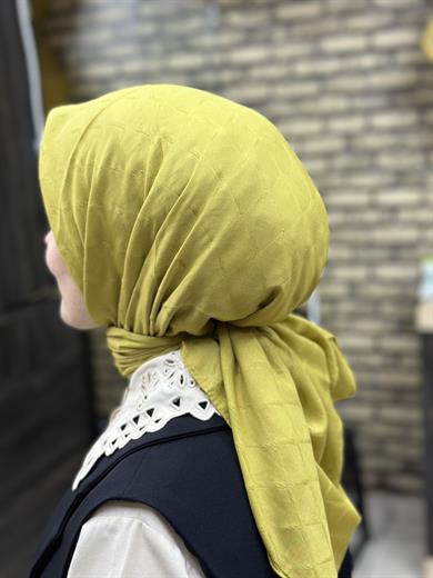 Jakarlı Bambu Eşarp 6