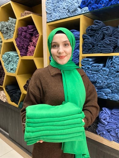 Krinkıl İpek Şal Benetton (no:12)