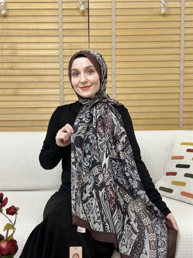 Özel Pamuk Vual Bordo 10