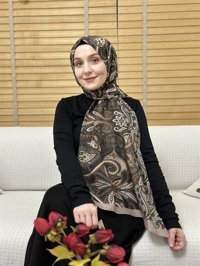 Özel Pamuk Vual Kahverengi 1