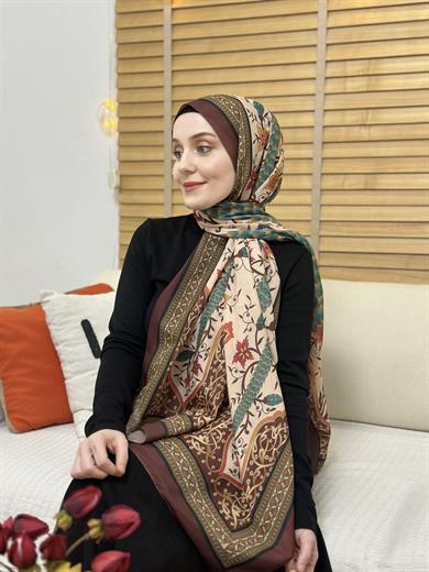 Özel Pamuk Vual Bordo 3