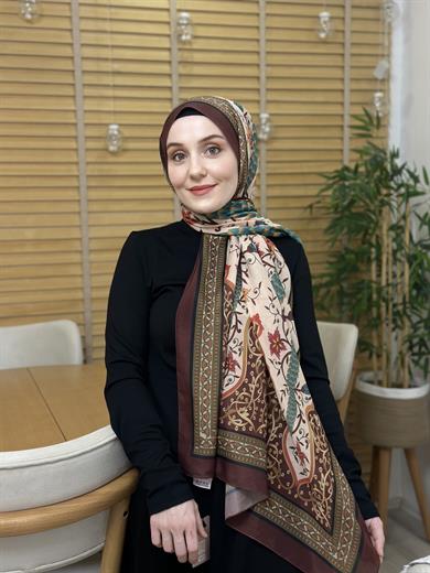 Özel Pamuk Vual Bordo 3