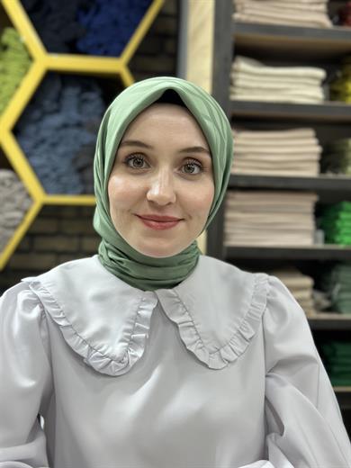 Su Yolu Jakar Eşarp KÜF YEŞİLİ