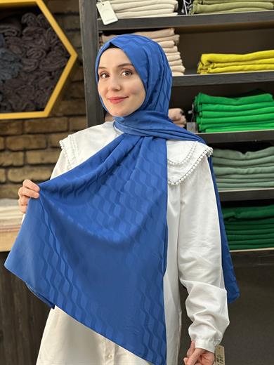 Su Yolu Jakar Şal İndigo