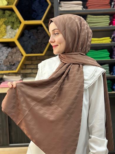 Su Yolu Jakar Şal Kahve