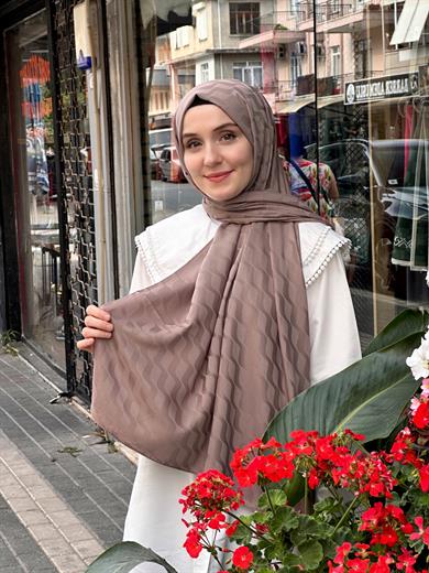 Su Yolu Jakar Şal Koyu Vizon