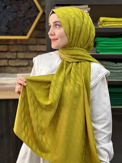 Su Yolu Jakar Şal Yağ Yeşili