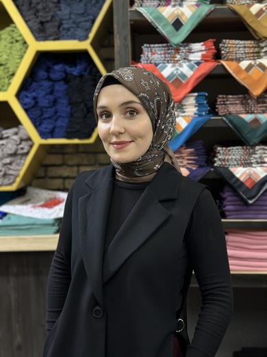 Vintage Desen Soft Eşarp 5