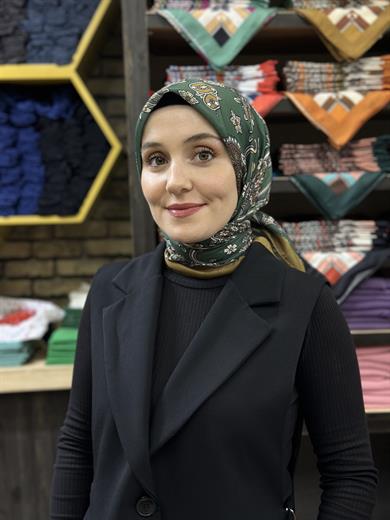 Vintage Desen Soft Eşarp 7