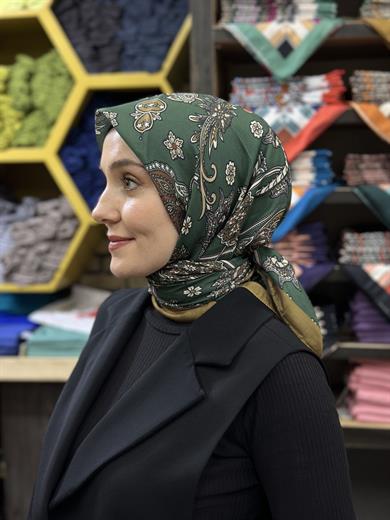 Vintage Desen Soft Eşarp 7