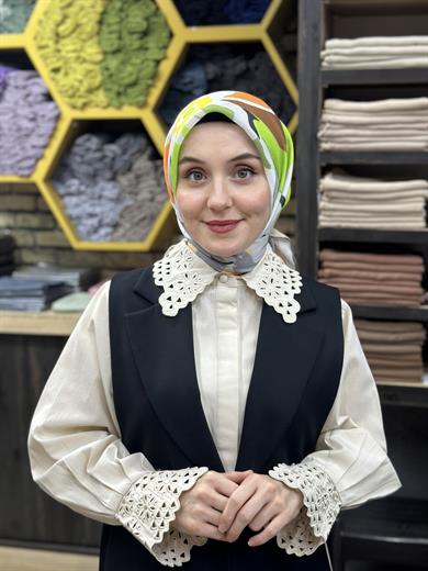 Vip Soft Çok Renkli Eşarp 10