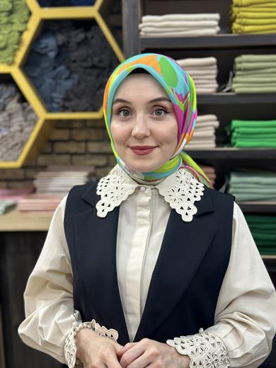 Vip Soft Çok Renkli Eşarp 3