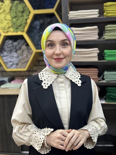 Vip Soft Çok Renkli Eşarp 4